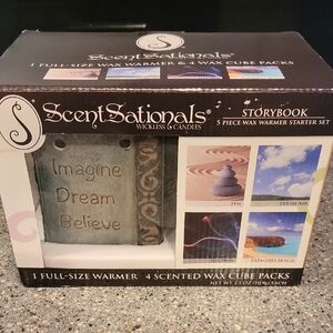 Storybook Wax Warmer Starter Set - Black and Gray